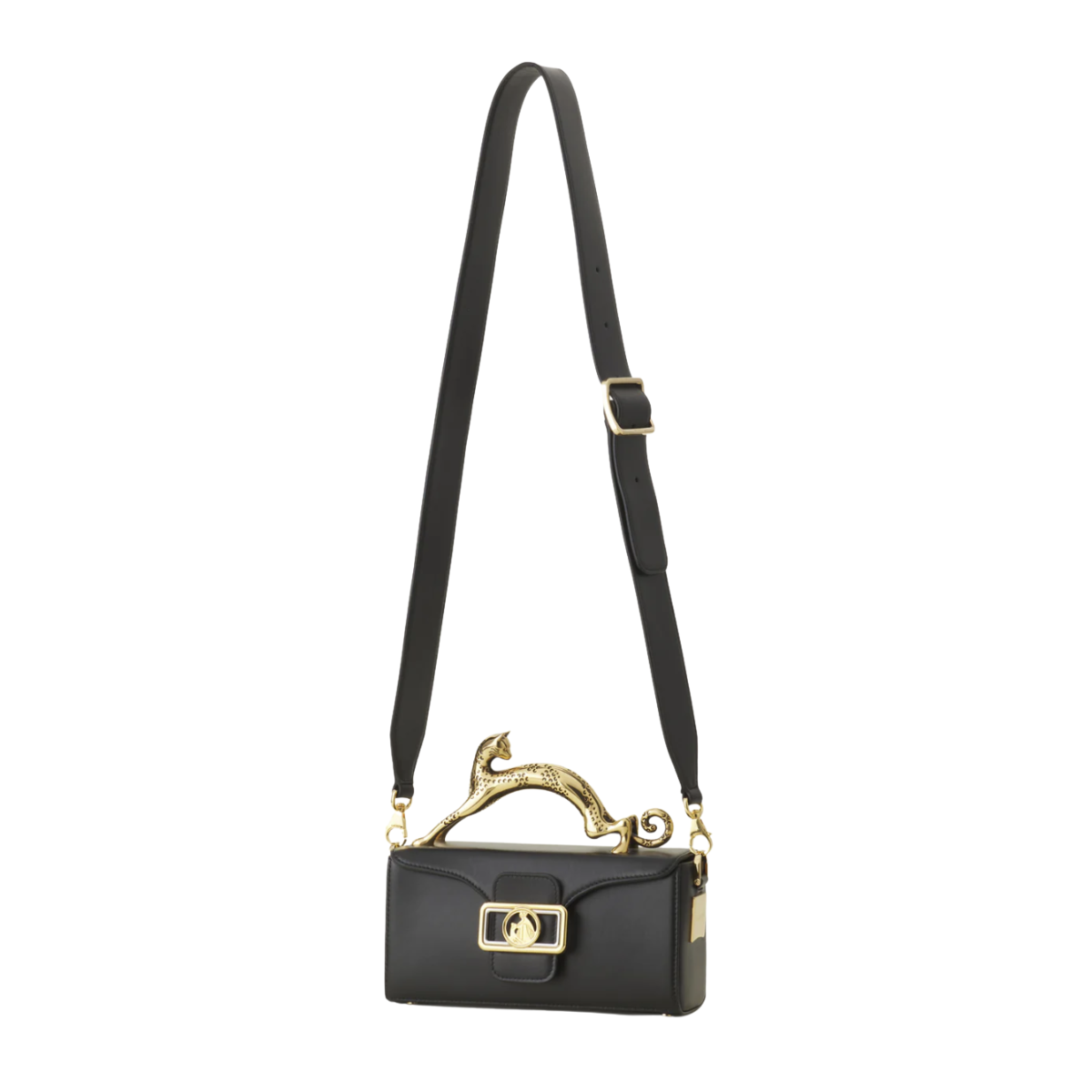 Lanvin Nano Pencil Cat Leather Bag