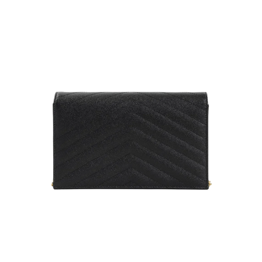 Saint Laurent Cassandre Envelope Chain Wallet
