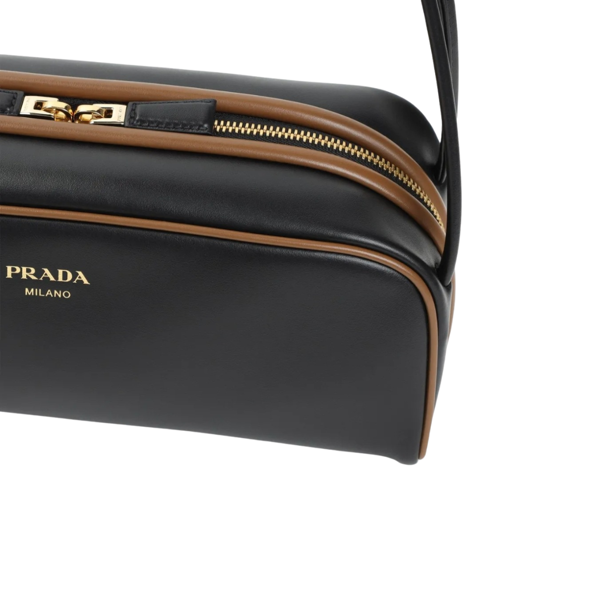 Prada Swing Smooth Leather Shoulder Bag