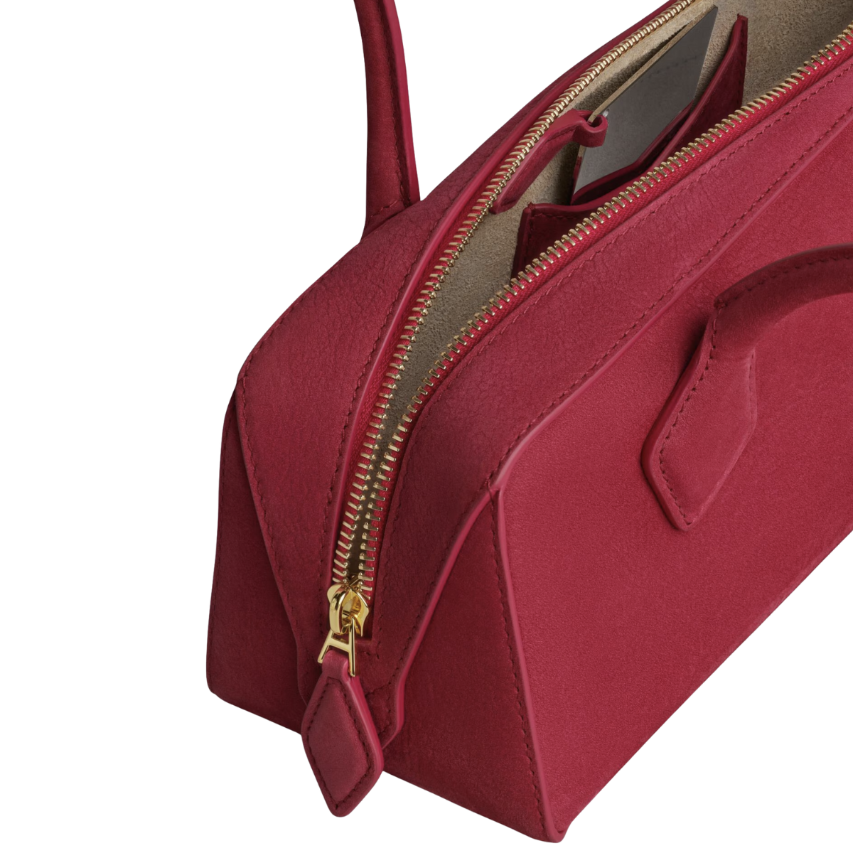 Alaïa LE TECKEL MEDIUM BAG IN NUBUCK