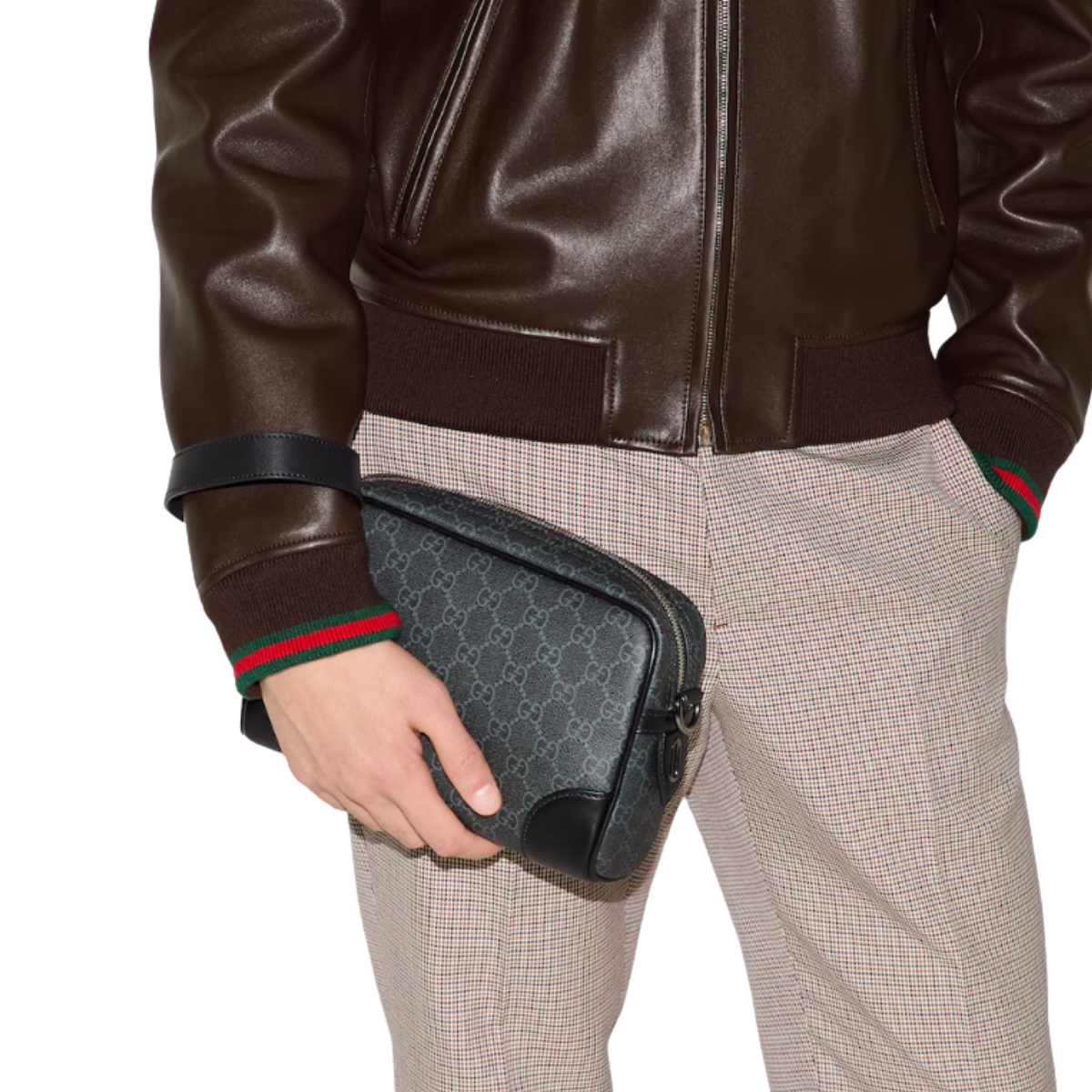 Gucci GG Emblem Small Crossbody Bag