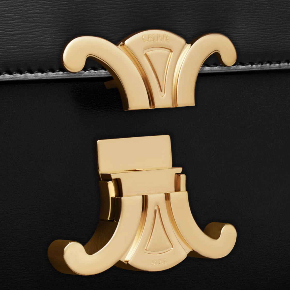 Celine Classique Triomphe Bag Shiny Calfskin