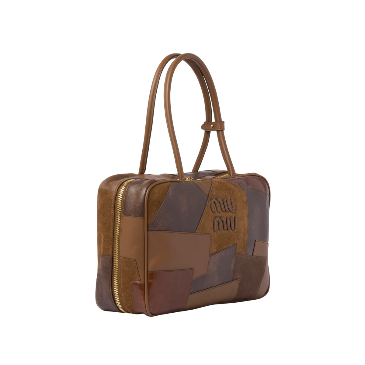 Miu Miu Leather Patchwork Beau Bag