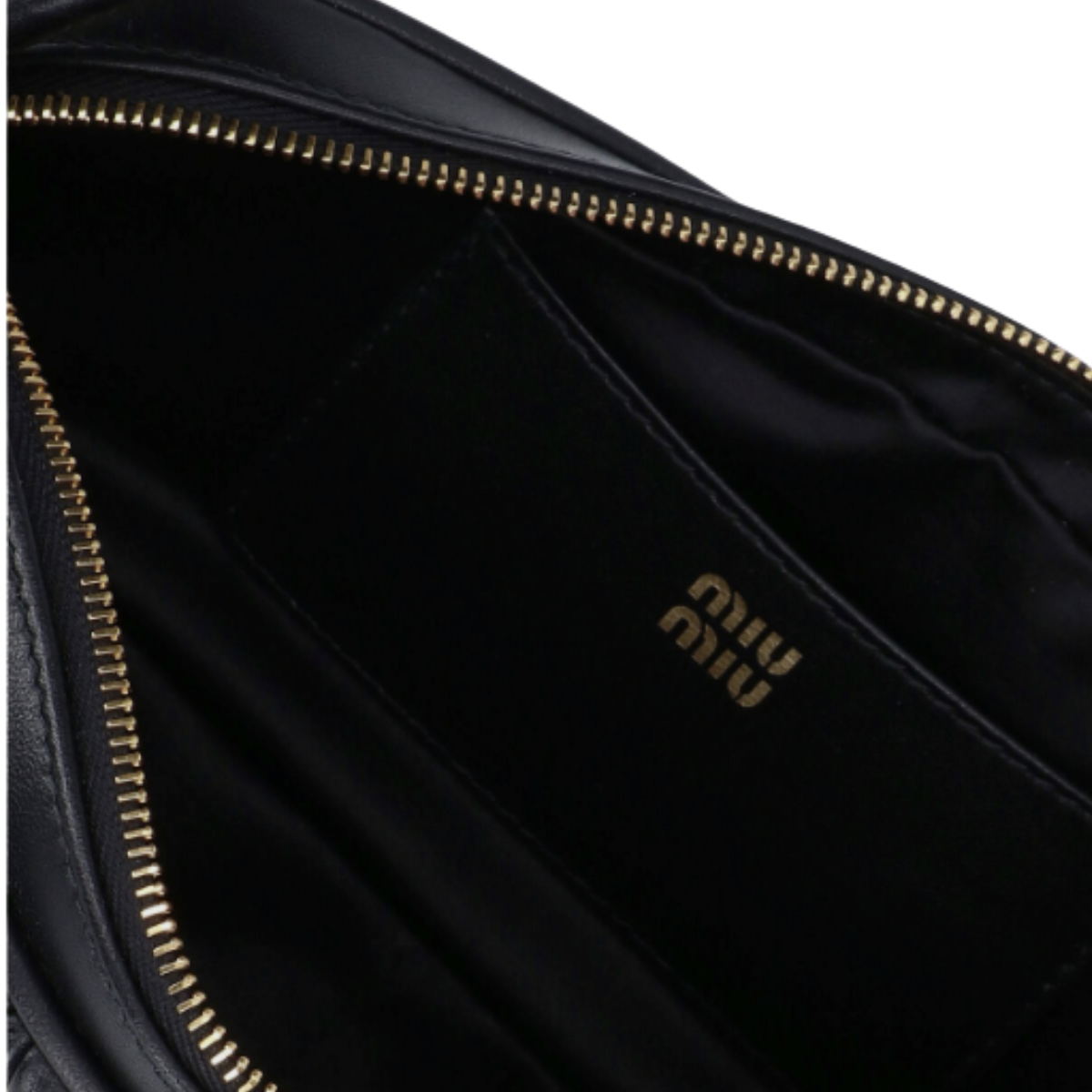 Miu Miu Matelassé Nappa Leather Pouch