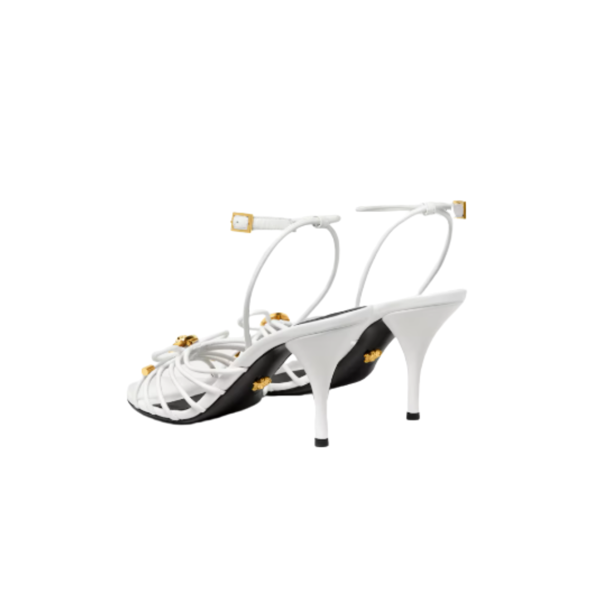 Versace Opera Bow Nappa Sandals 85 mm