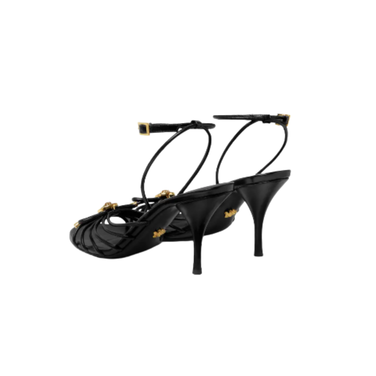 Versace Opera Bow Nappa Sandals 85 mm