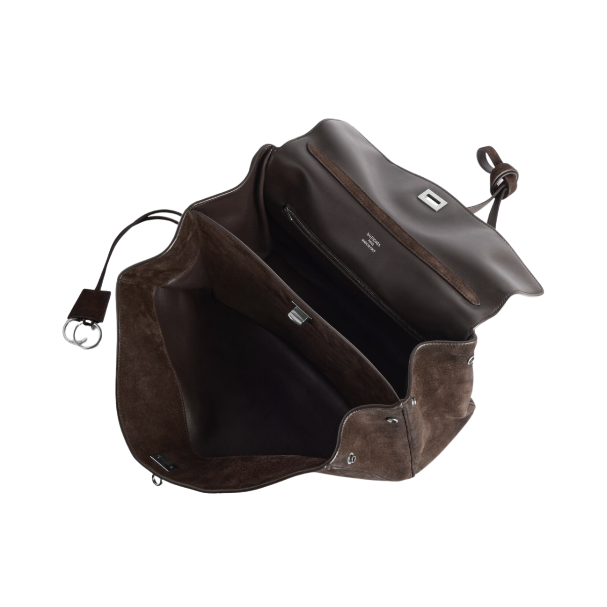 Balenciaga Rodeo Handbag Medium in Light Espresso