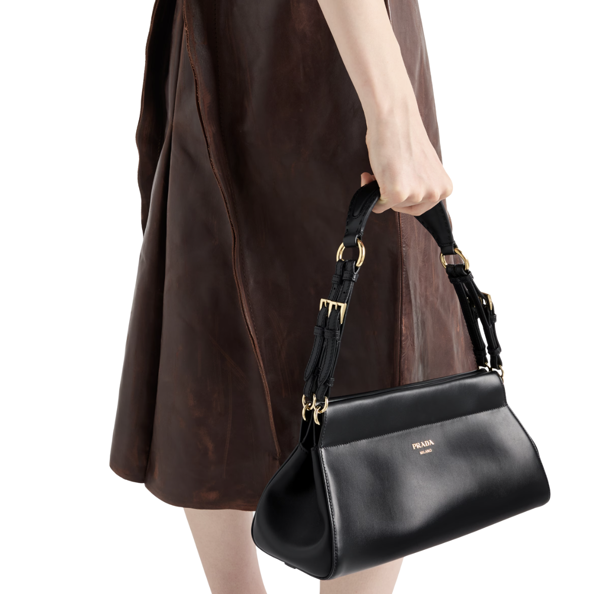 Prada Enchaîné Medium Leather Bag