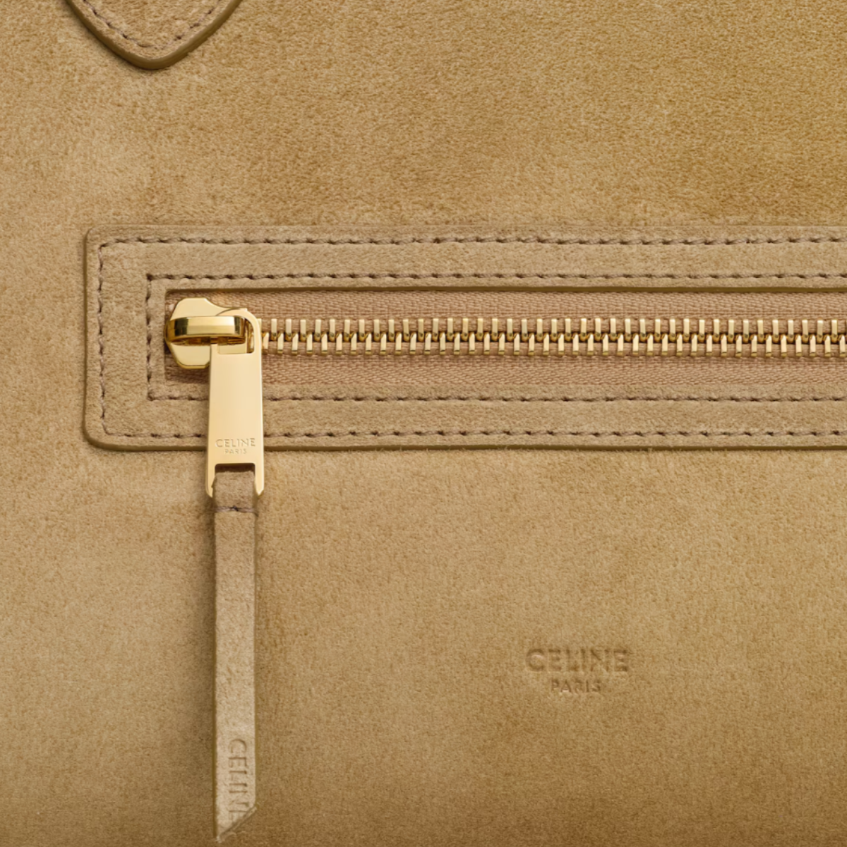 Celine  LUGGAGE IN SUEDE CALFSKIN