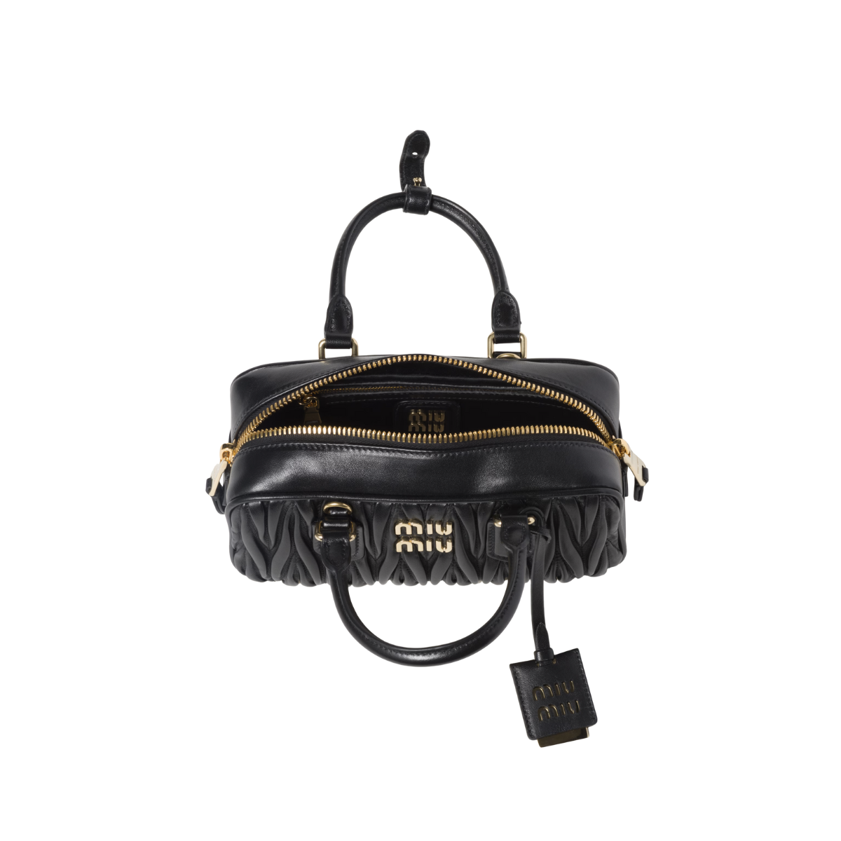 Miu Miu Arcadie Matelassé Nappa Leather Bag