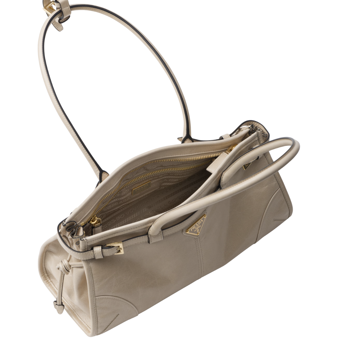 Prada Bonnie Medium Leather Handbag