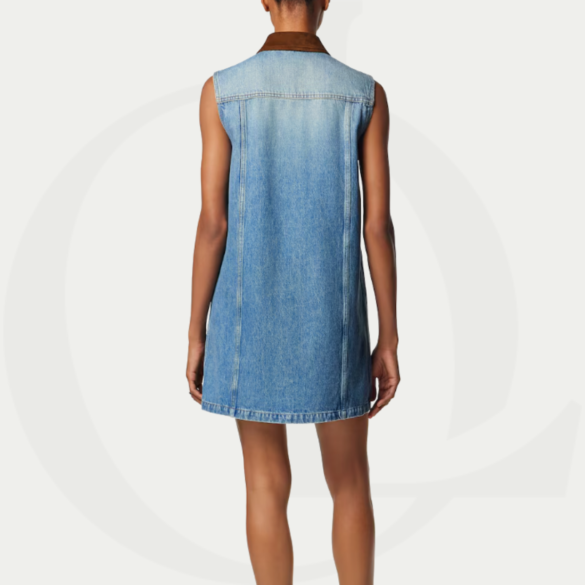 Versace Denim A-Line Dress