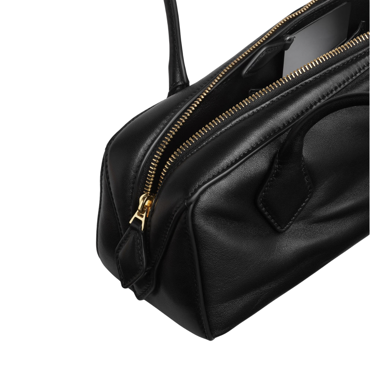 Alaia Le Teckel Medium Bag in Padded Leather