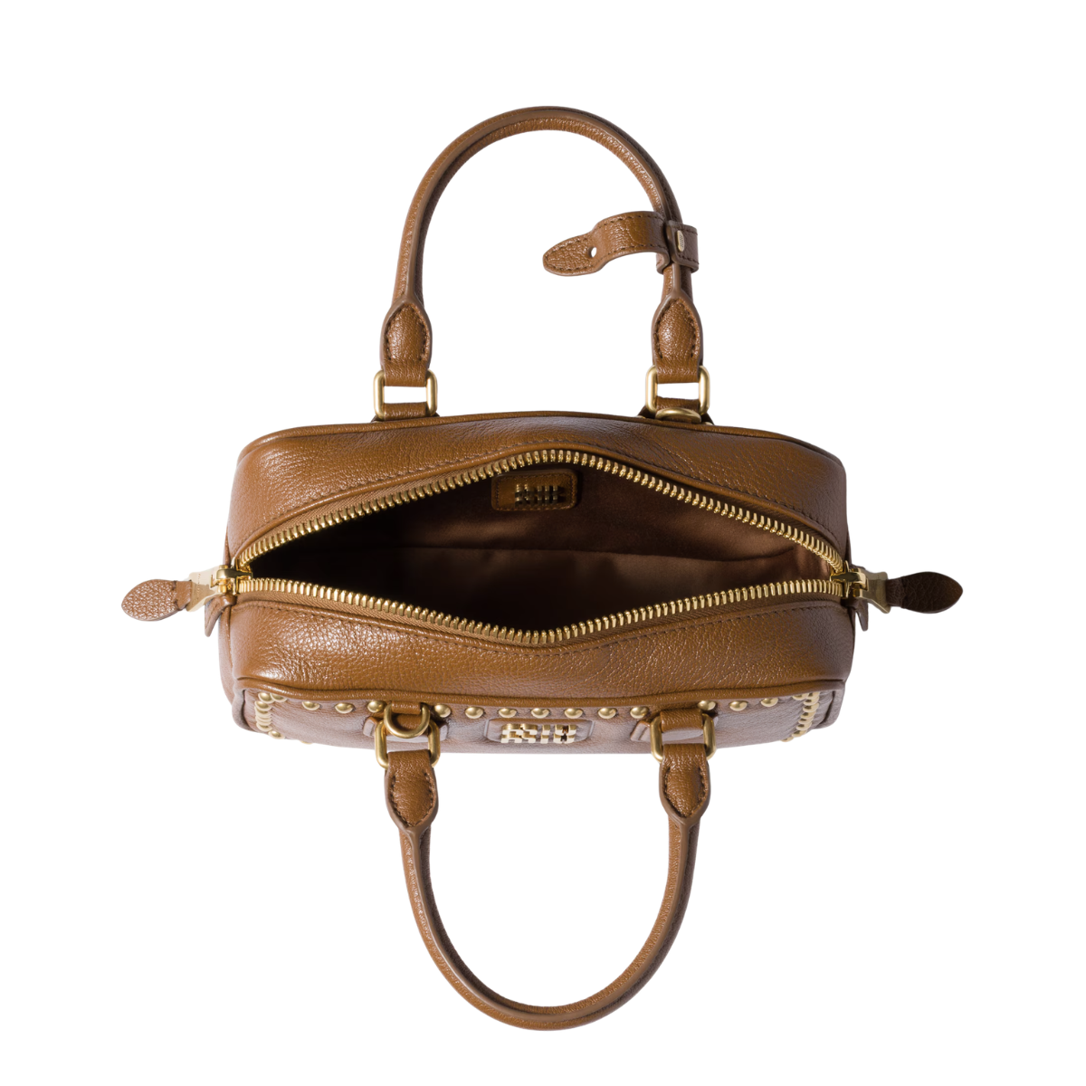 Miu Miu Arcadie Studded Leather Bag