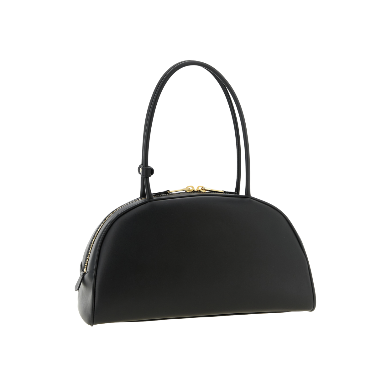 Miu Miu Beau Large Leather Shoulder Bag Black