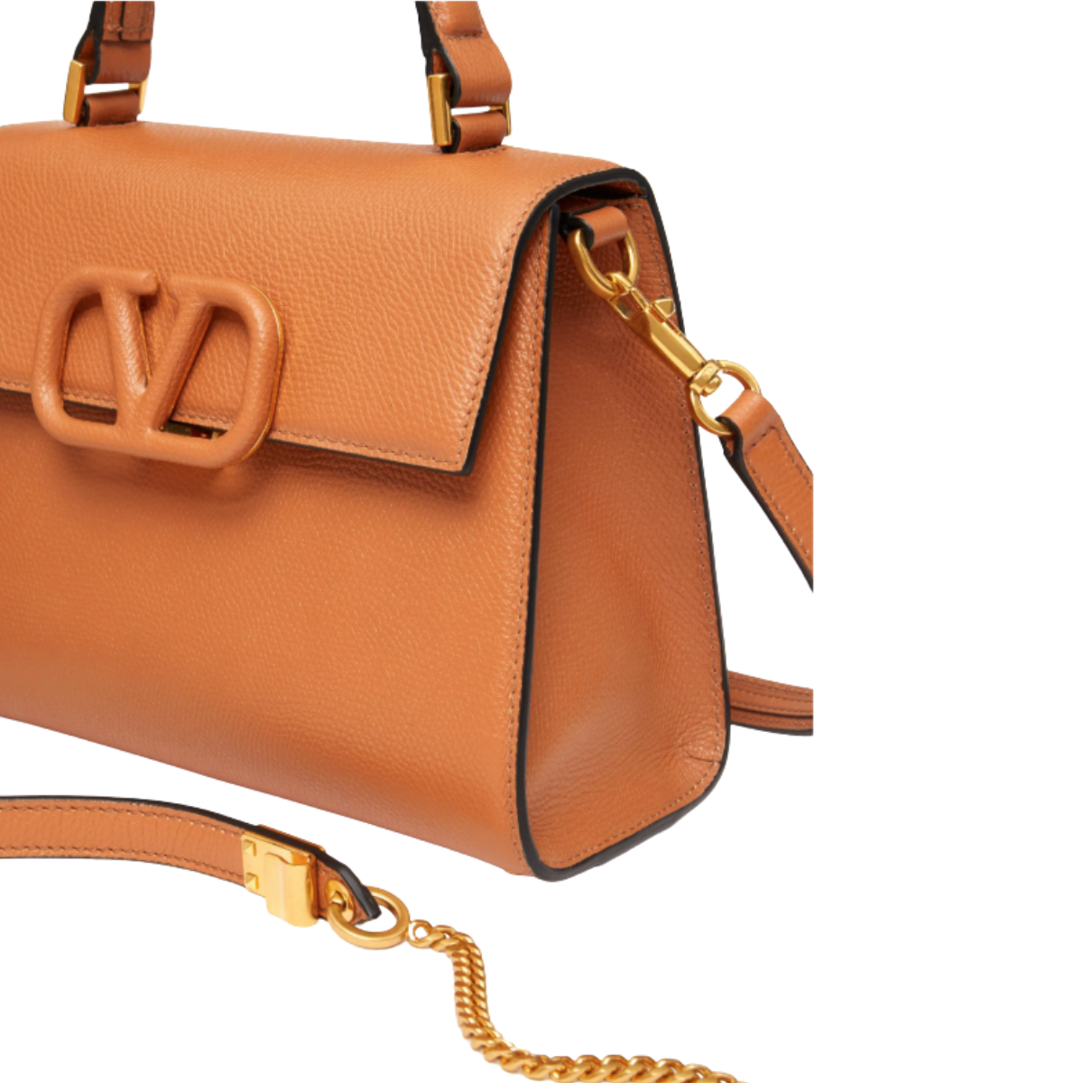 Valentino Small Vsling Grainy Calfskin Handbag