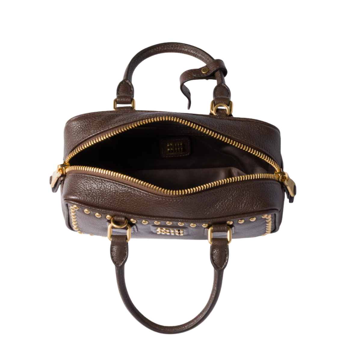 Miu Miu Arcadie Studded Leather Bag