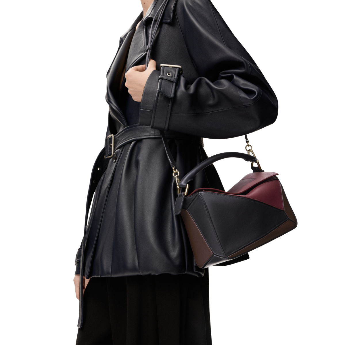 Loewe Small Puzzle Bag in Nappa Calfskin