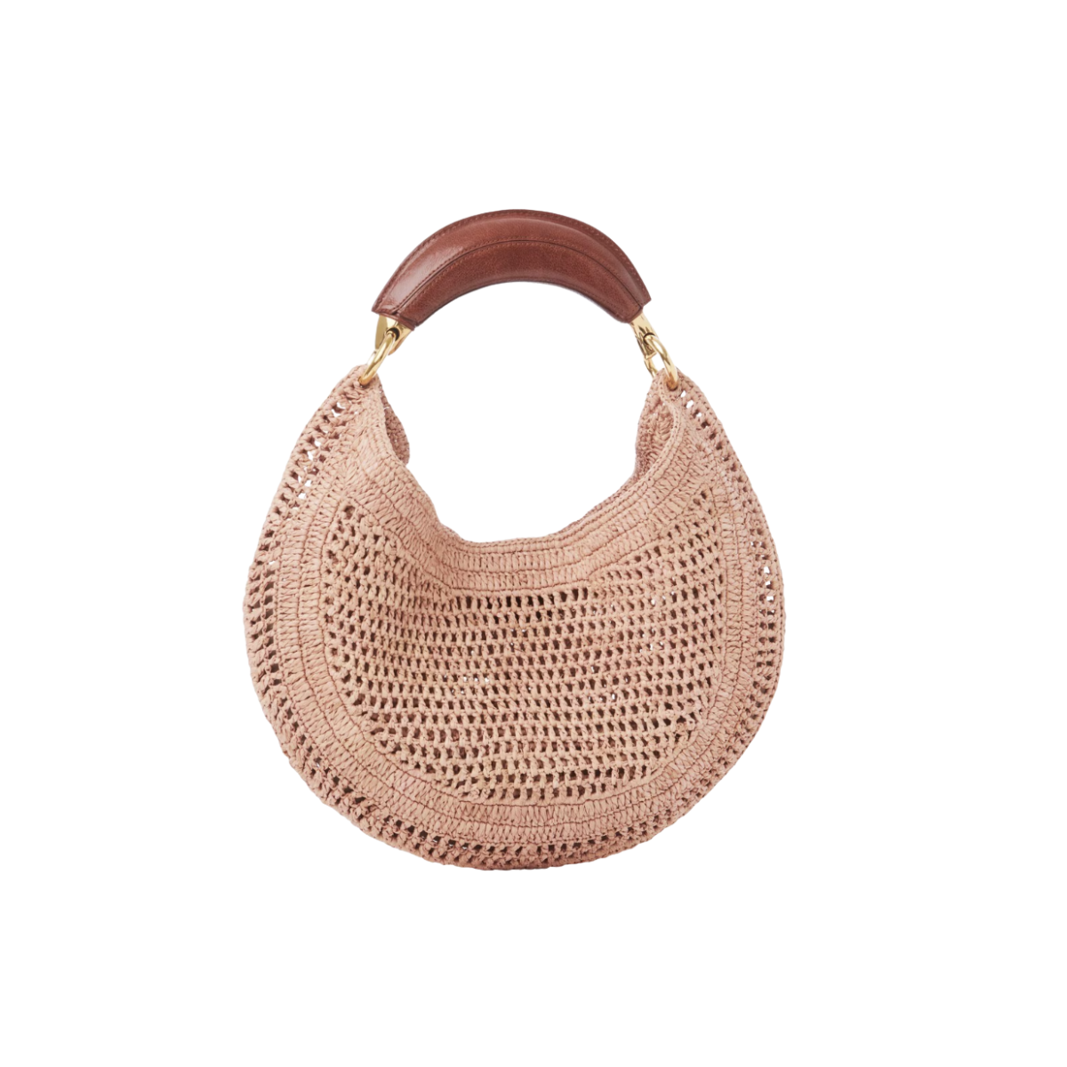 Chloé Summer Banana Hobo Bag in Raffia