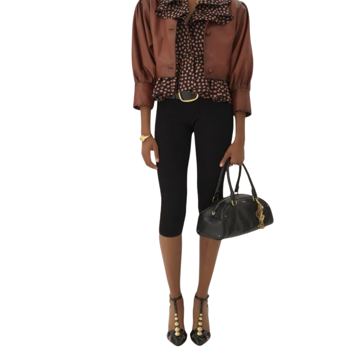 Chloé Bowling Bag in Soft Leather