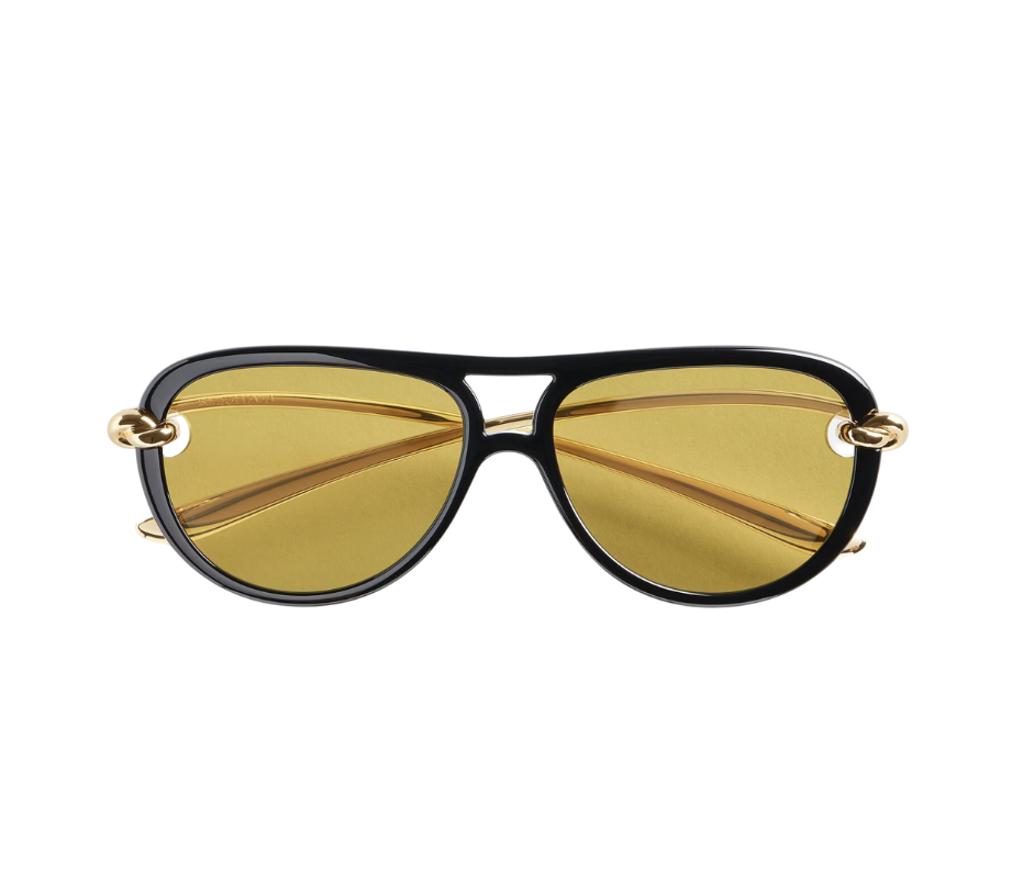 Bottega Veneta Knot Aviator Sunglasses