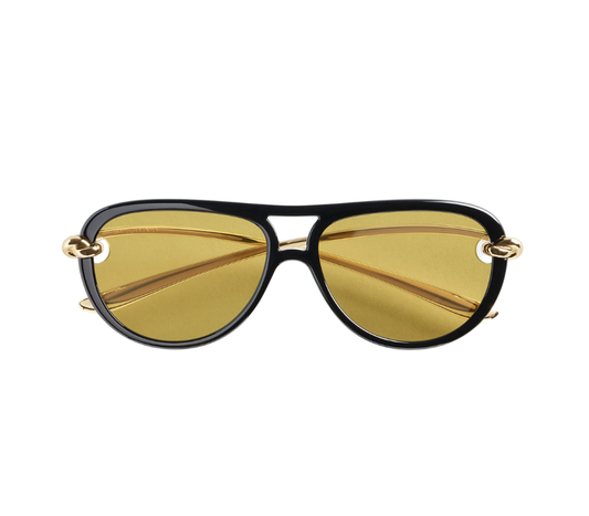 Bottega Veneta Knot Aviator Sunglasses