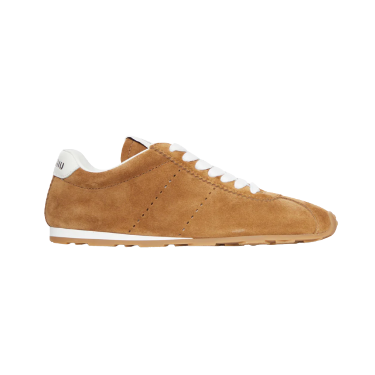 Miu Miu Plume Suede Sneakers