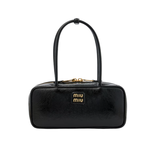 Miu Miu Beau Patent Leather Tote Bag
