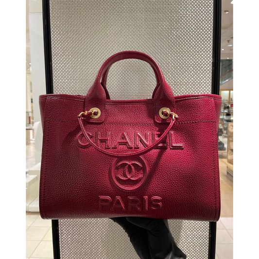 Chanel Caviar Leather Large Shopping Bag