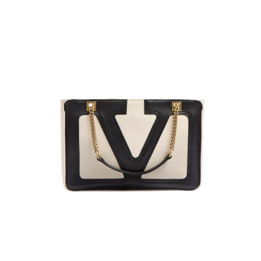 Valentino Garavani Viva Superstar Small Nappa Leather Shopping Bag