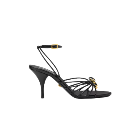 Versace Opera Bow Nappa Sandals 85 mm