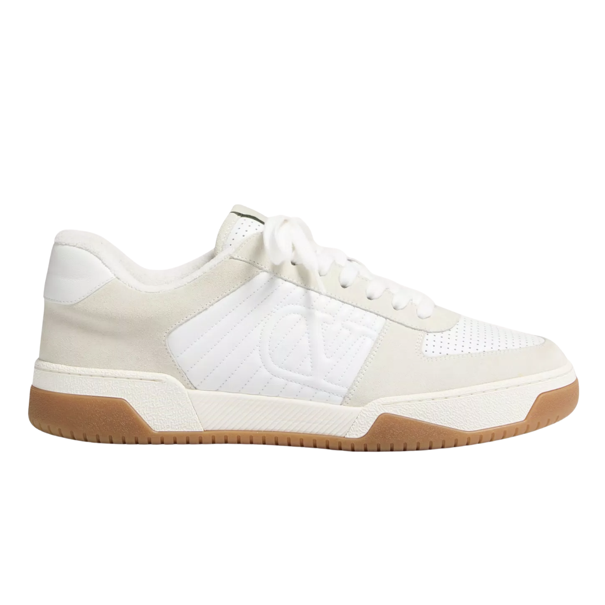 Valentino Garavani Sparry Trainer In Split Leather And Nappa