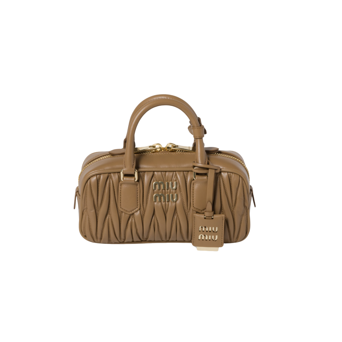 Miu Miu Arcadie matelassé Nappa Leather Bag