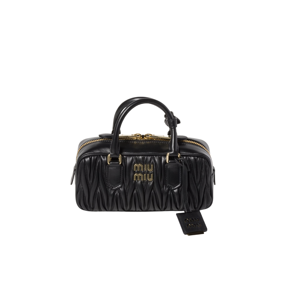 Miu Miu Arcadie Matelassé Nappa Leather Bag