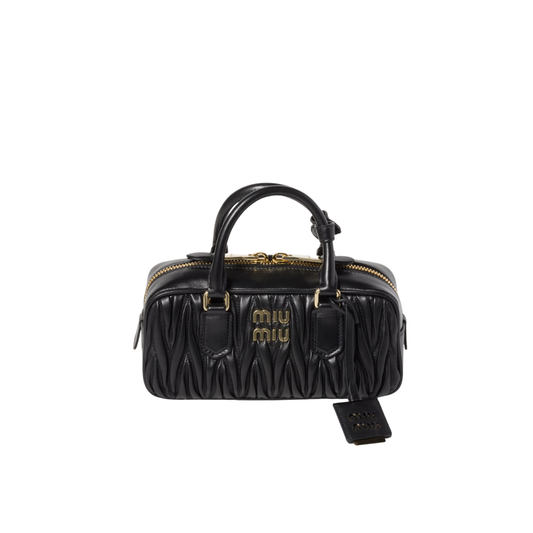 Miu Miu Arcadie Matelassé Nappa Leather Bag
