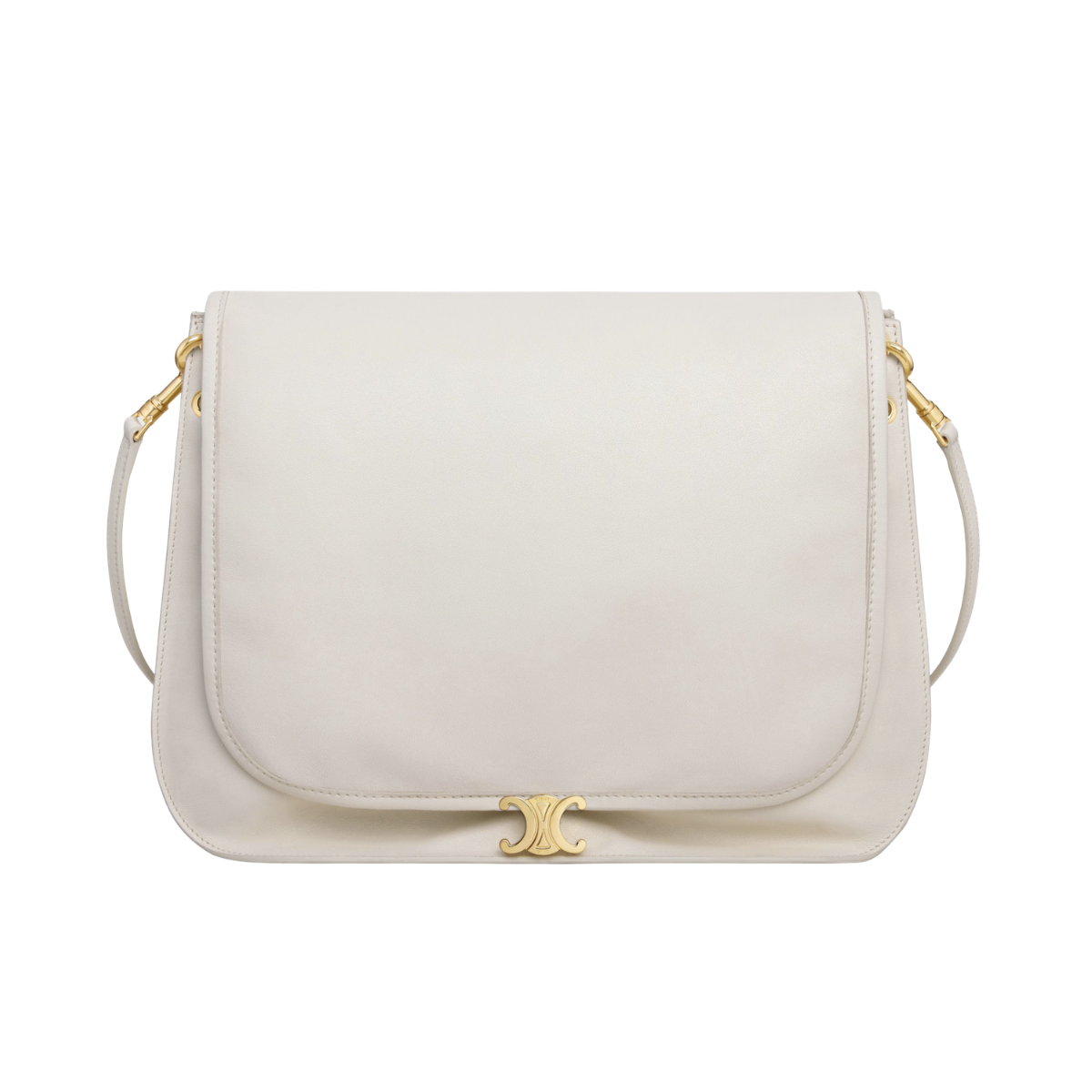 Celine Soft Triomphe Besace in Supple Lambskin