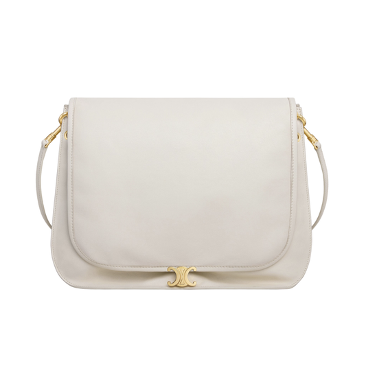 Celine Soft Triomphe Besace in Supple Lambskin