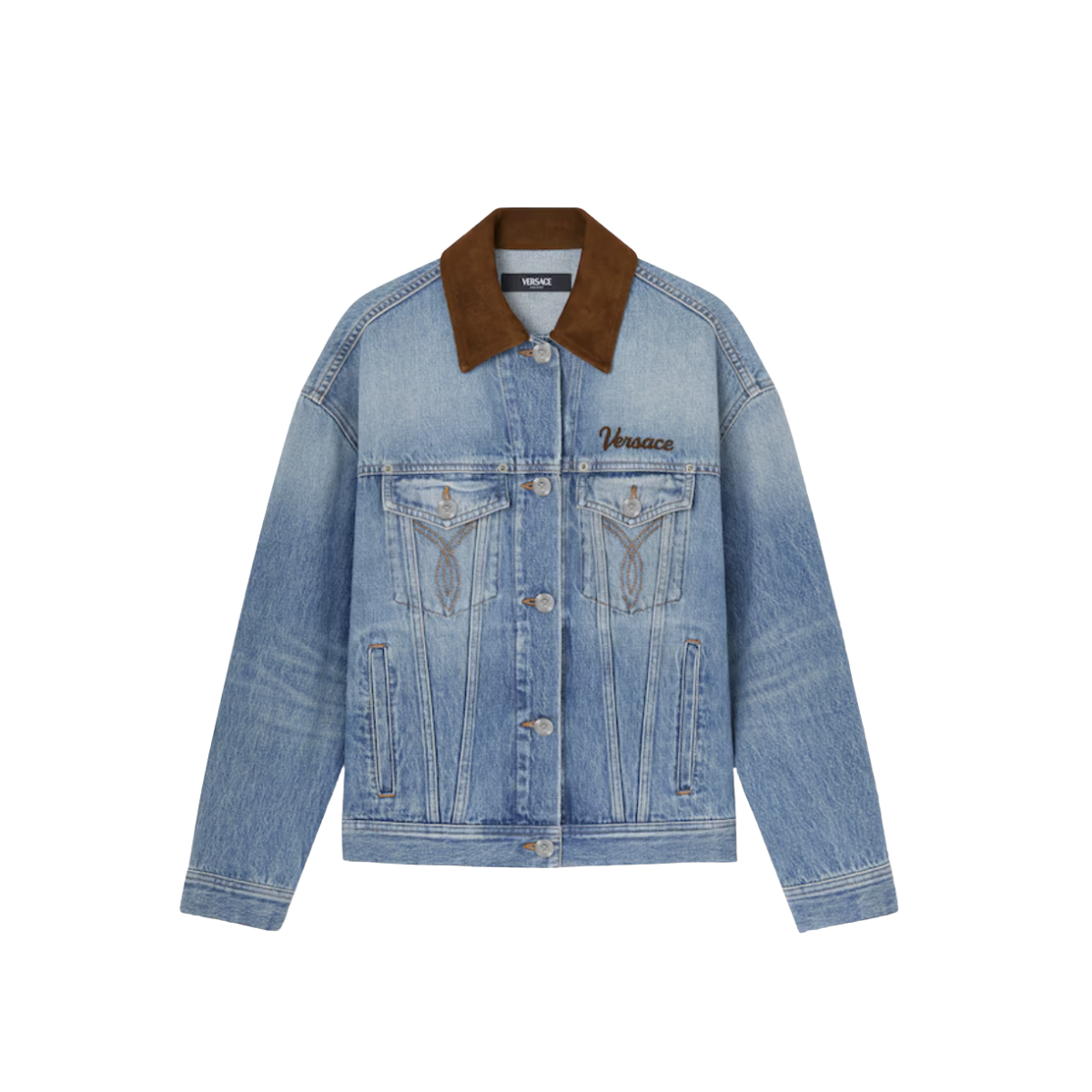Versace Denim Trucker Jacket